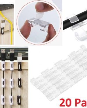 Kablo Sabitleyici Klips Seti 20 Adet