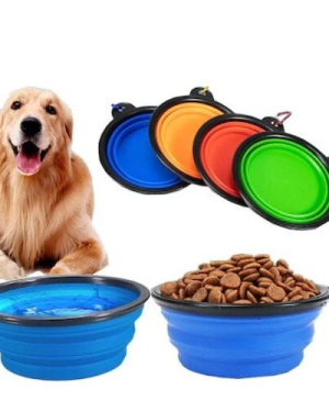 Katlanabilir Kedi Köpek Mama-Su Kabı
