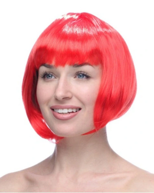 Kırmızı Peruk Saç