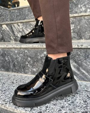 KB-K1 Kuback Kömür Rugan Günlük Erkek Bot