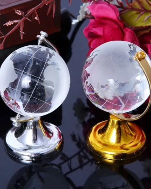 Kristal Küçük Boy Cam Dünya Küresi