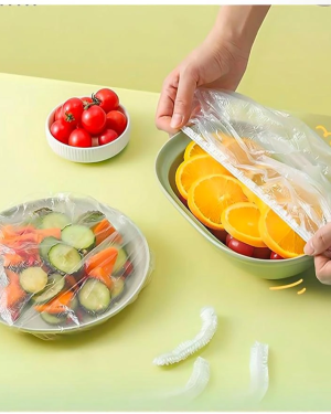 Lastikli Tencere Ve Tabak Bonesi 100 Adet (24cm)