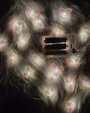 Led Işıklı Gökkuşağı Dekoratif İp