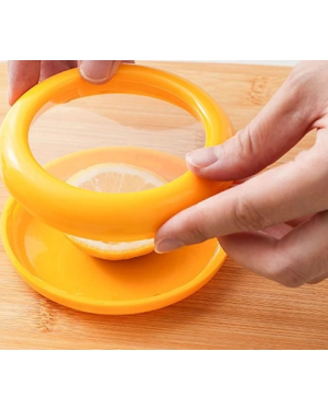 Limon Şeklinde Esnek Yiyecek Saklama Kutusu