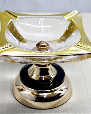 Metal Ayaklı Cam Küllük Model 1