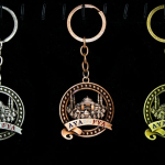 Metal Ayasofya Anahtarlık Yuvarlak Tasarım