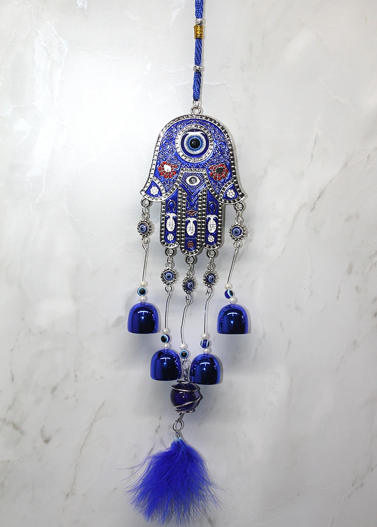 Metal Nazar Boncuğu Çan Model 18