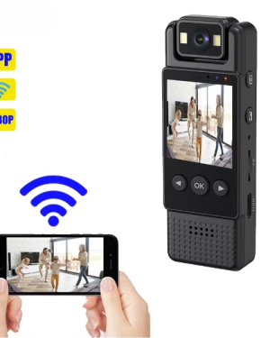 Mini Taşınabilir Vücut Vlog Kamerası