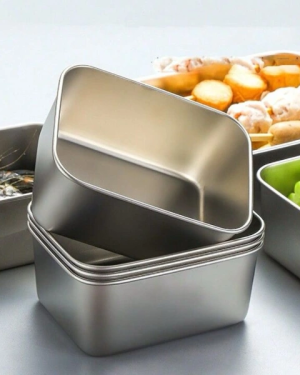 Paslanmaz Çelik Saklama Kabı