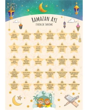 Ramazan Ayı Etkinlik Takvimi