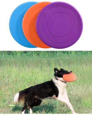 Silikon Frizbi Köpek Oyuncağı