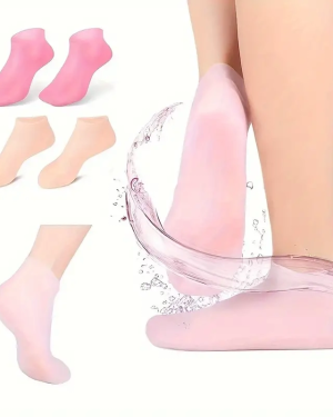 Silikon Jel Ayak Nemlendirici Çorap