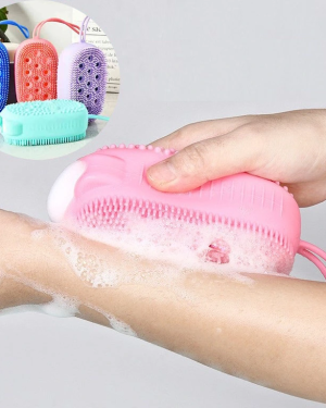 Süngerli Silikon Banyo Kesesi