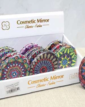 Taşlı El Aynası Oval İnce Model 4