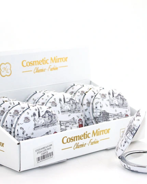 Taşlı İstanbul Tasarımı El Aynası Kalın Model 7