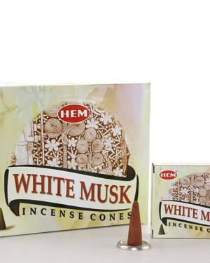 White Musk Aromalı Konik Tütsü
