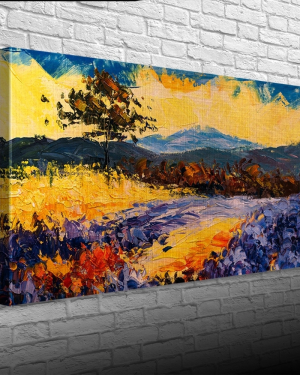 Doğa Manzarası Kanvas Tablo 60 x 120