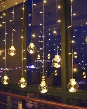 Küre Toplu Perde Led Işık