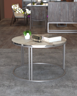 Orta Sehpa Tekli Special Lüx Gümüş Efes