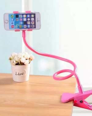 Pembe Renk Akrobat Telefon Tutucu Oynar Başlıklı