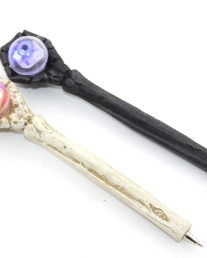 Polyester El Tasarımı Işıklı Tükenmez Kalem