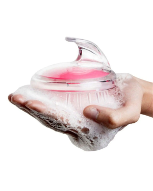 Silikon Yumuşak Duş Saç Fırçası